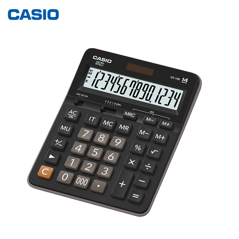 Casio GX 14B - Calculator Desktop Kalkulator Meja Kantor Office GX-14B