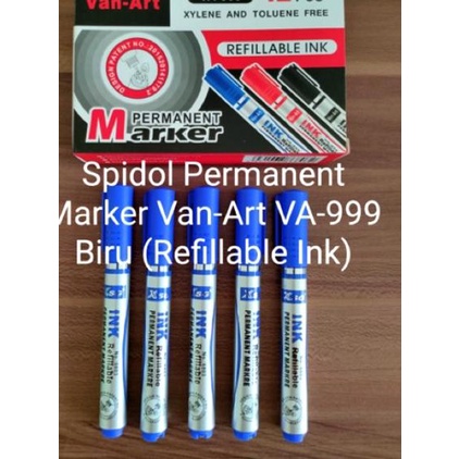 

ㄳ (Harga 1 lusin = 12pc) Spidol permanent, permanent marker, refilable ink ピ