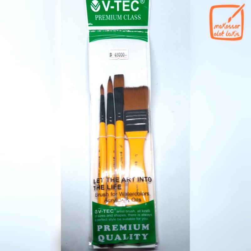 

V-tec Brush Set VT-184/4