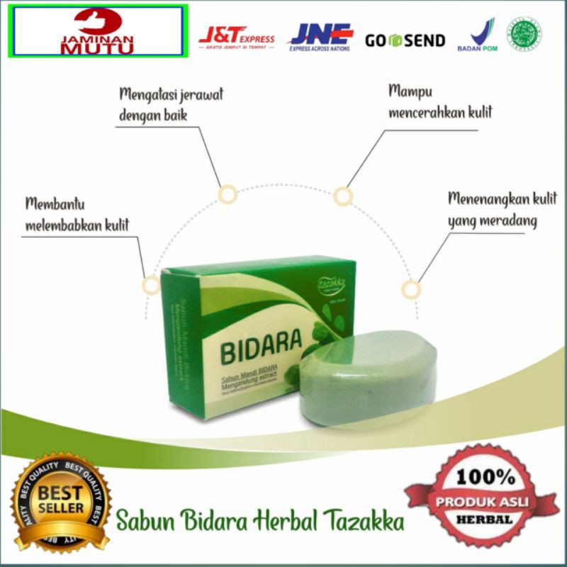 Sabun Mandi BIDARA - Sabun Herbal Bidara Izin BPOM