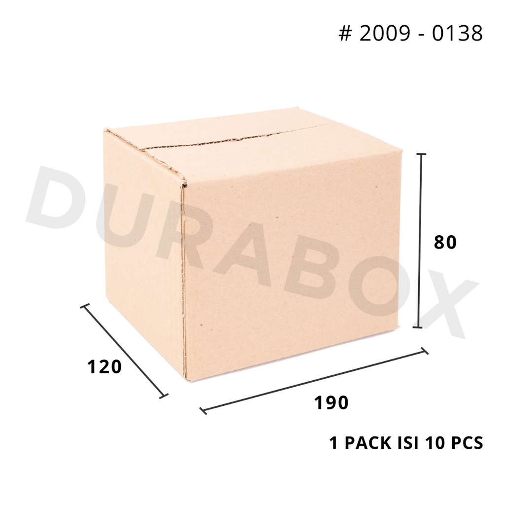 

19 x 12 x 8 cm A1 | KARDUS / KARTON BOX CORRUGATED - KEMASAN / PACKAGING / PACKING MAKANAN | #2009-0138