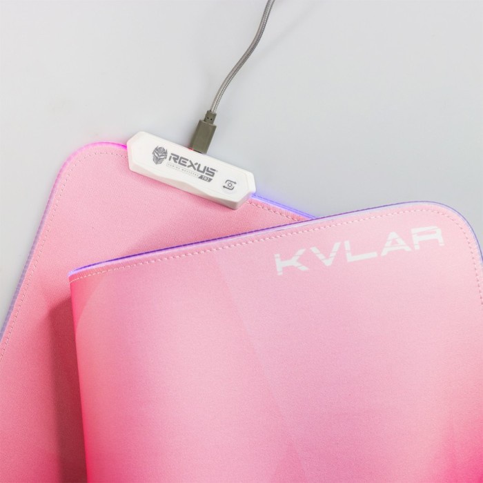 Mousepad Gaming RGB Rexus Kvlar TR2 Speed Edition XL