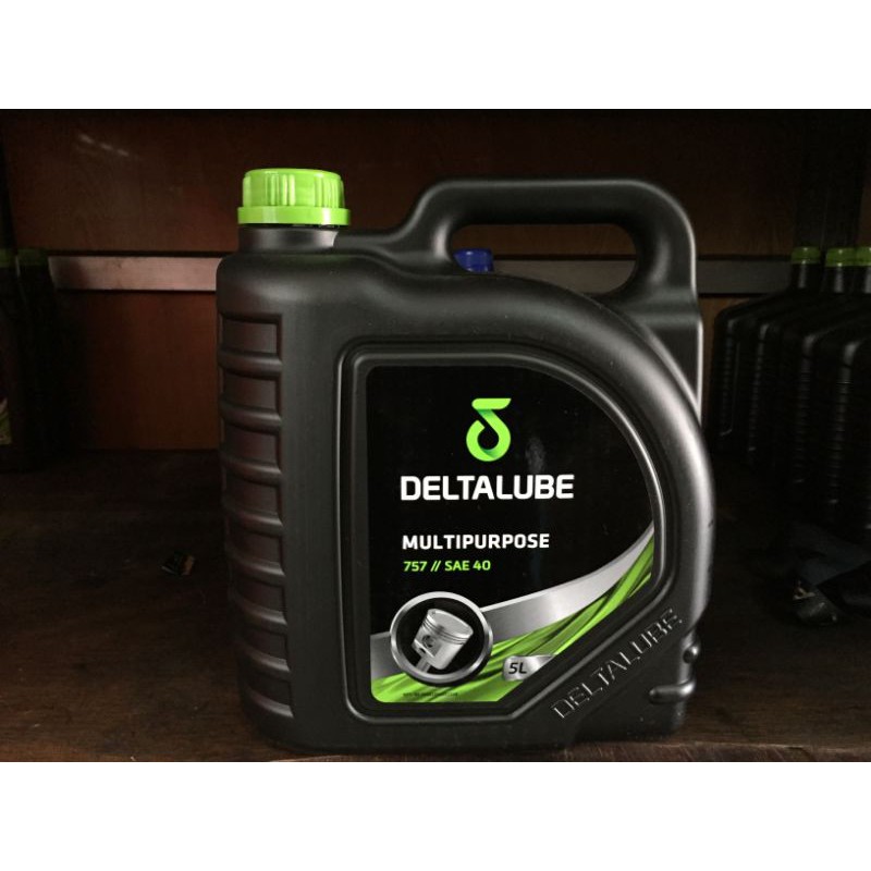 Oli Mesin Deltalube 757 Multipurpose Sae 40 - 5L Mobil Diesel & Bensin