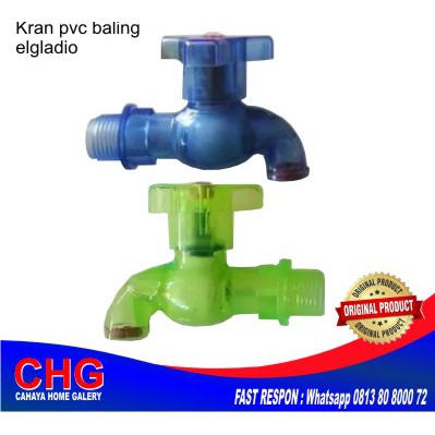 Jual Kran Air Tembok Baling Pvc Elgladio Keran Air Pvc Shopee Indonesia