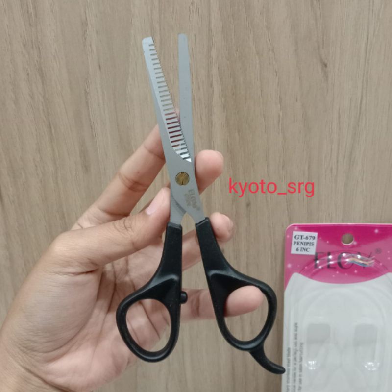Gunting sasak penipis 1 sisi ELOV