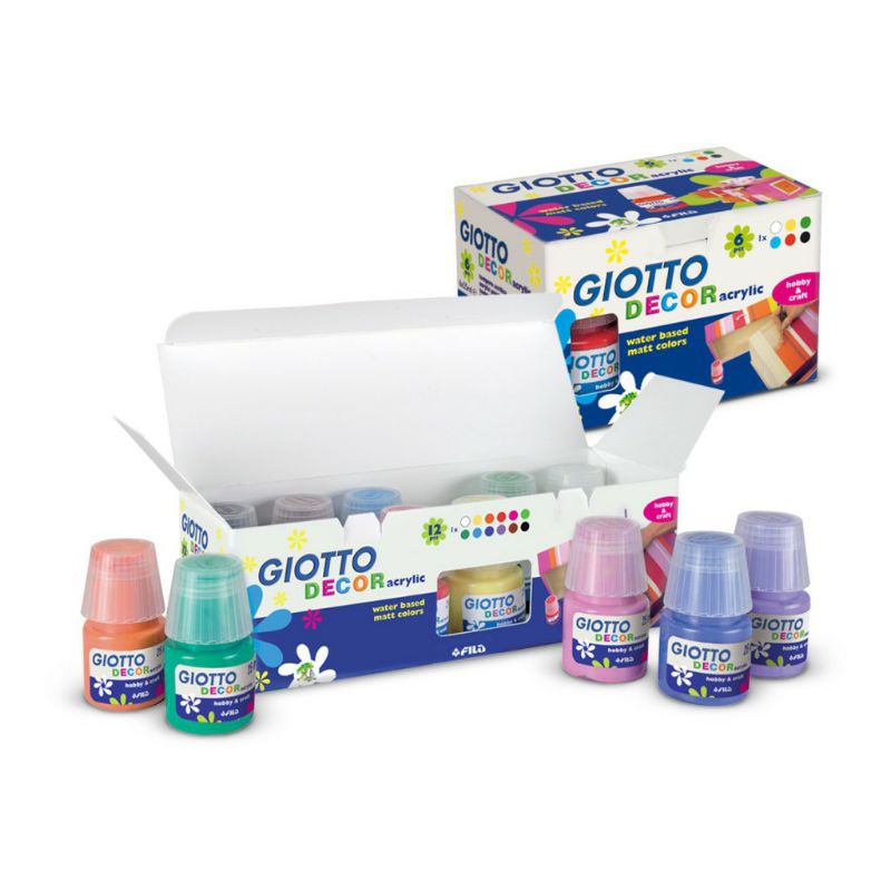 

Giotto Decor acrylic 6 colors