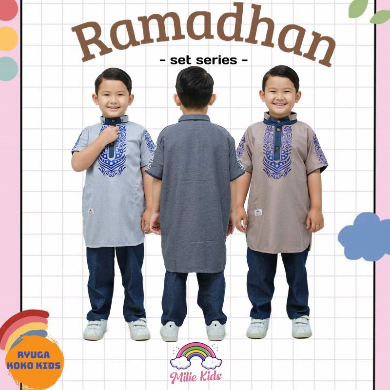 Ryuga Koko Set Anak Keren