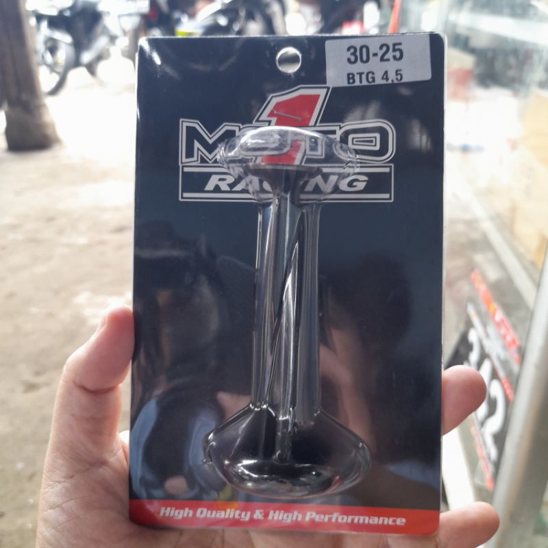 Klep moto1 30 25 btg 4.5mm 5mm