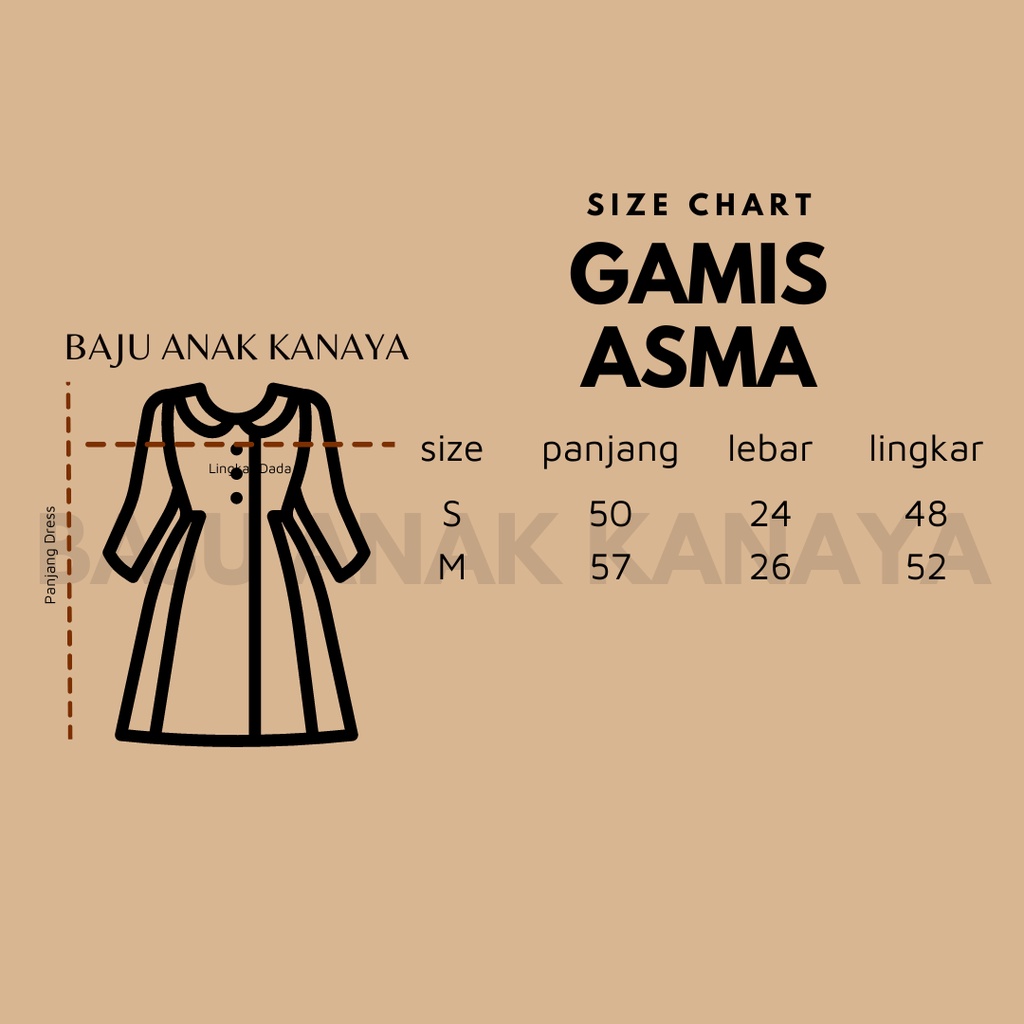 6-18 BLN GAMIS BAYI ASMA GAMIS ANAK RAYON by Little Koda (SNI)