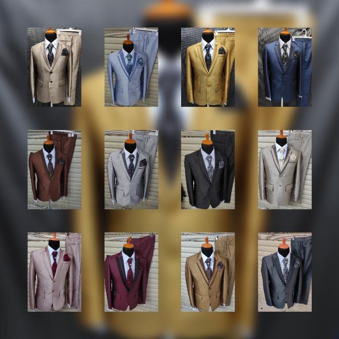 1 stel JAS dngn CELANANYA jas pria formal jas wedding jas murah blezer Termurah