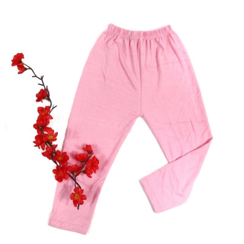 CELANA LEGGING ANAK PEREMPUAN POLOS 2-4 TAHUN NEW