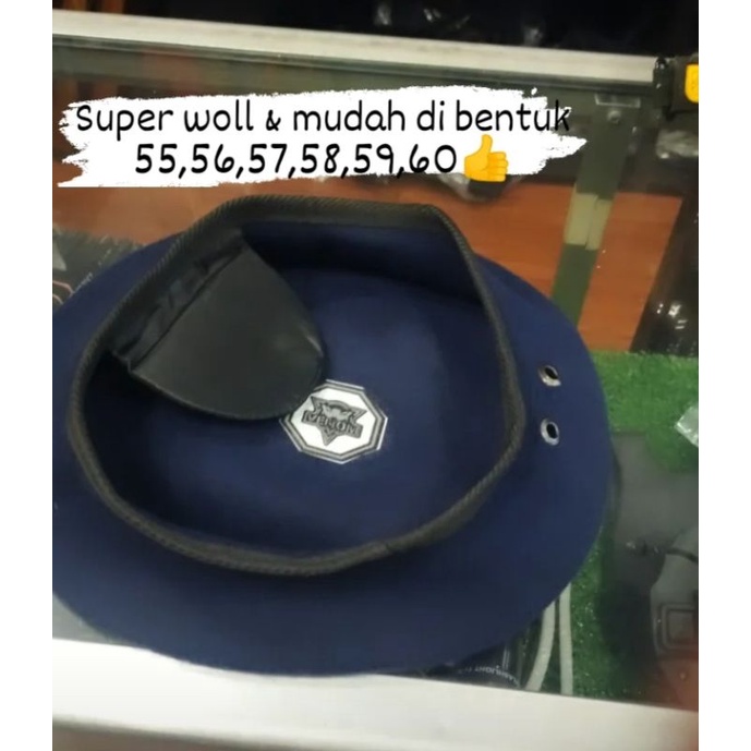 BARET BIRU BRIMOB VENOM SUPER WOLL