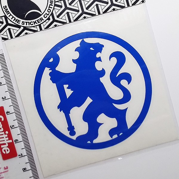 Stiker Chelsea Blue Logo Cutting Sticker untuk aksesoris Motor Mobil