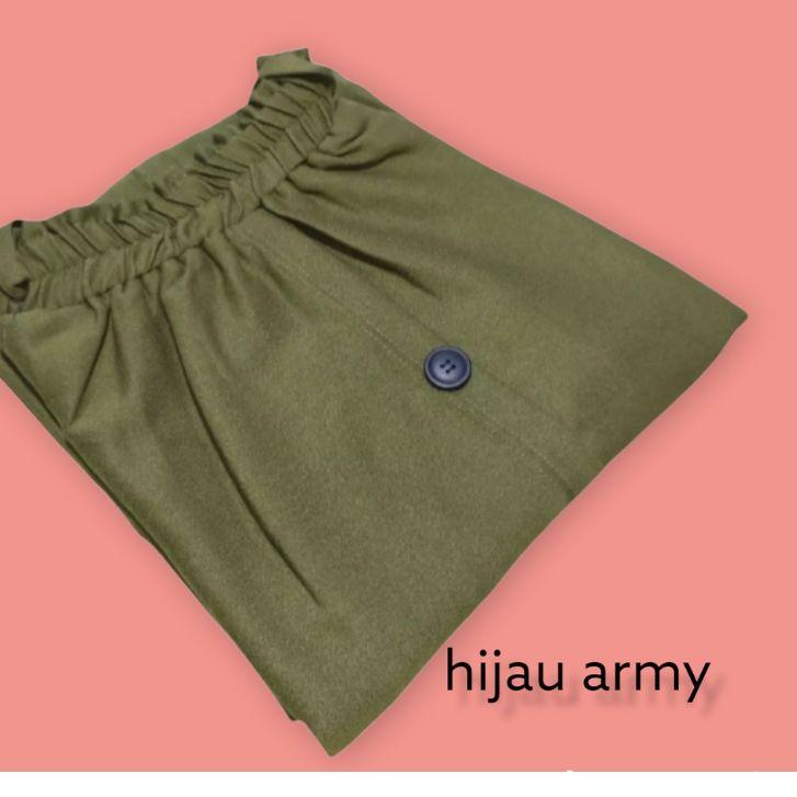 ROK PANJANG PAYUNG WANITA ROK KANCING DEPAN WANITA BAHAN MOSCRAPE ✔