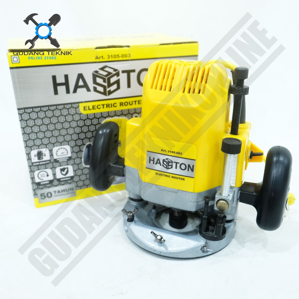 Mesin Router Profil HASSTON PROHEX 3105-003 / Mesin Router Wood Trimmer Trimer HASTON 3105 003