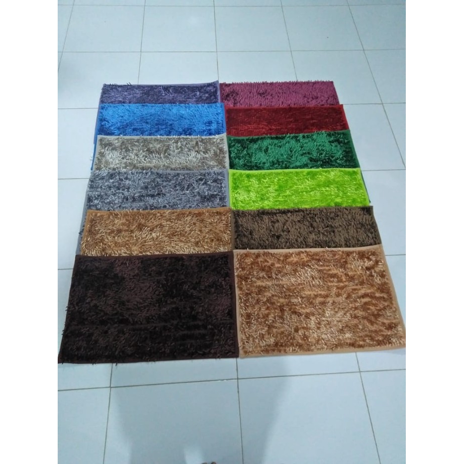 Keset Cendol Glossy 40x60cm - Keset Microfiber Glossy - Keset Glossy