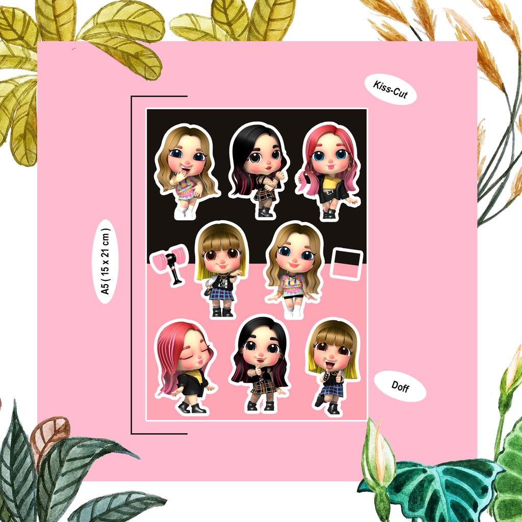 

Sticker Blackpink/ sticker lucu/ merch kpop/ blink