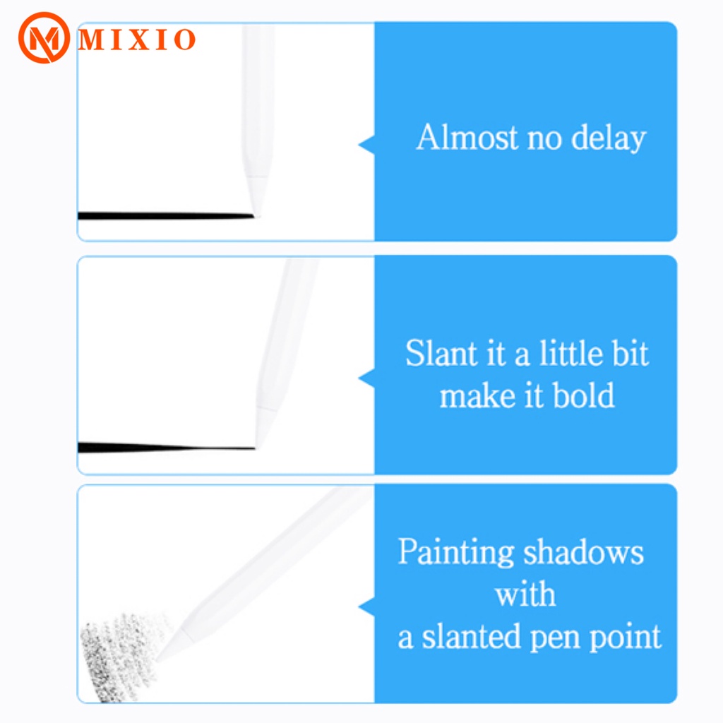 MIXIO G8 Stylus Pen for i*Pad 6/7/8, i*Pad Pro, Air4/Air3, i*Pad mini 5-7