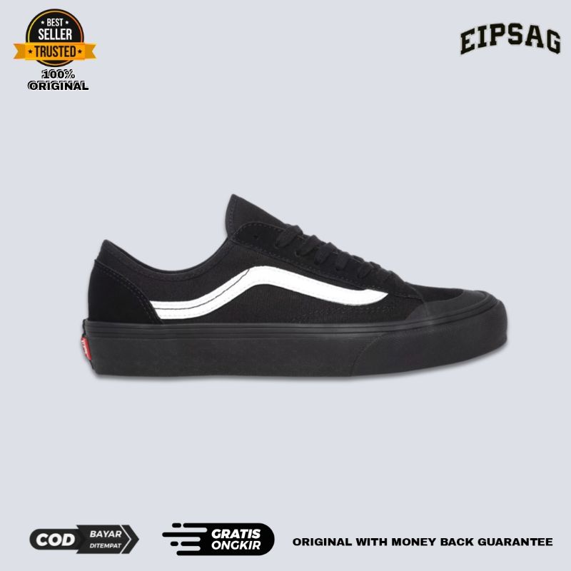 Style 36 Sf Decon Black Black White RESMI ORIGINAL