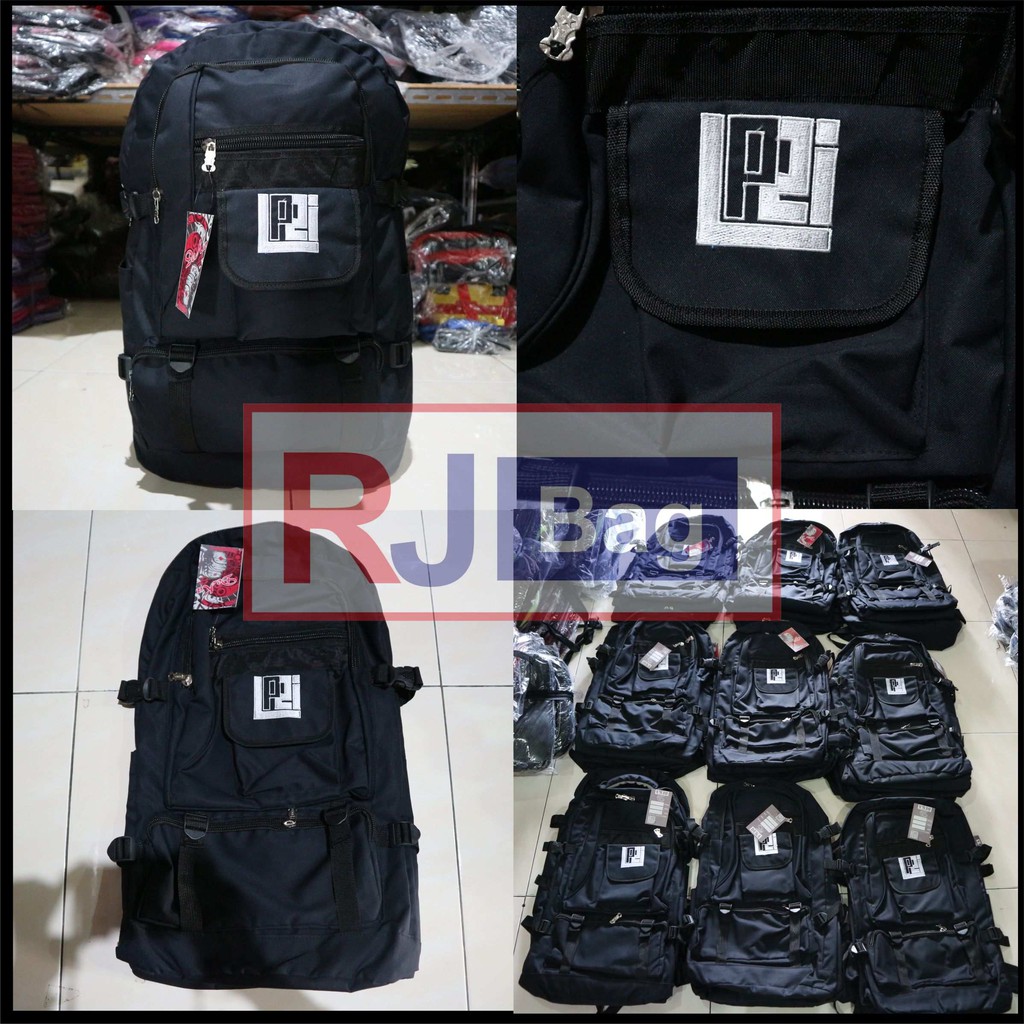 Jual Grosir Tas Ransel Sano Deka Besar Hitam Ransel Gunung Pria Diklat Bahan Berkualitas Terbaru Multifungsi Trendy Keren