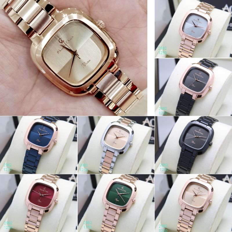 AC2982 - JAM TANGAN WANITA ALEXANDRE CHRISTIE RANTAI STAINLESS CEWEK ALEXANDER CHRISTIE AC2982 | AC 