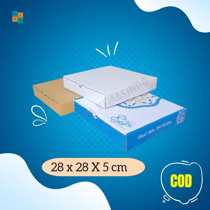 

Box 28x28x5 cm kardus kerdus karton pizza hampers idulfitri polos box accecoris giftbox kosmetik sofset kemasan makanan mukena kosmetik make up baju kemasan ukm kardus polos kardu pizza boxpizza
