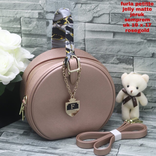 Tas wanita/furla petite/tas jelly matte/tas import