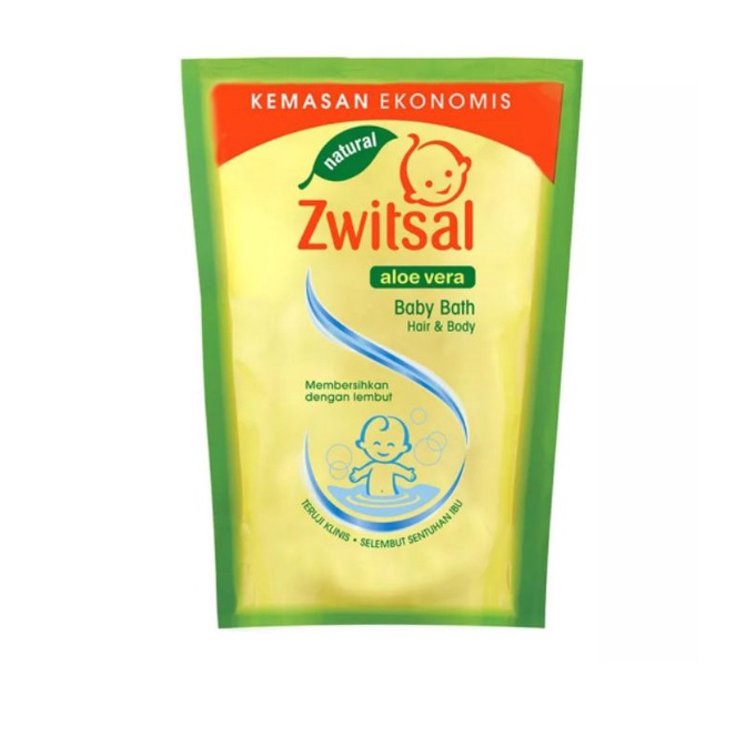 Zwitsal Baby Shower Sabun Mandi Bayi Refill Milk &amp; Honey 450 Ml - Sabun