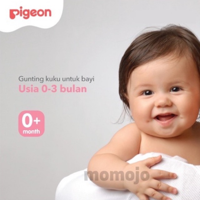 PIGEON Baby Safety Nail Scissors For Newborn Baby | Gunting Kuku Bayi
