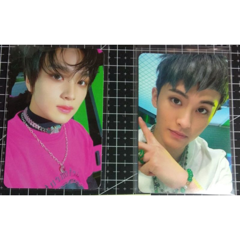 photocard pc mark haechan lucky draw glitch mode glimo sm store round 1 2