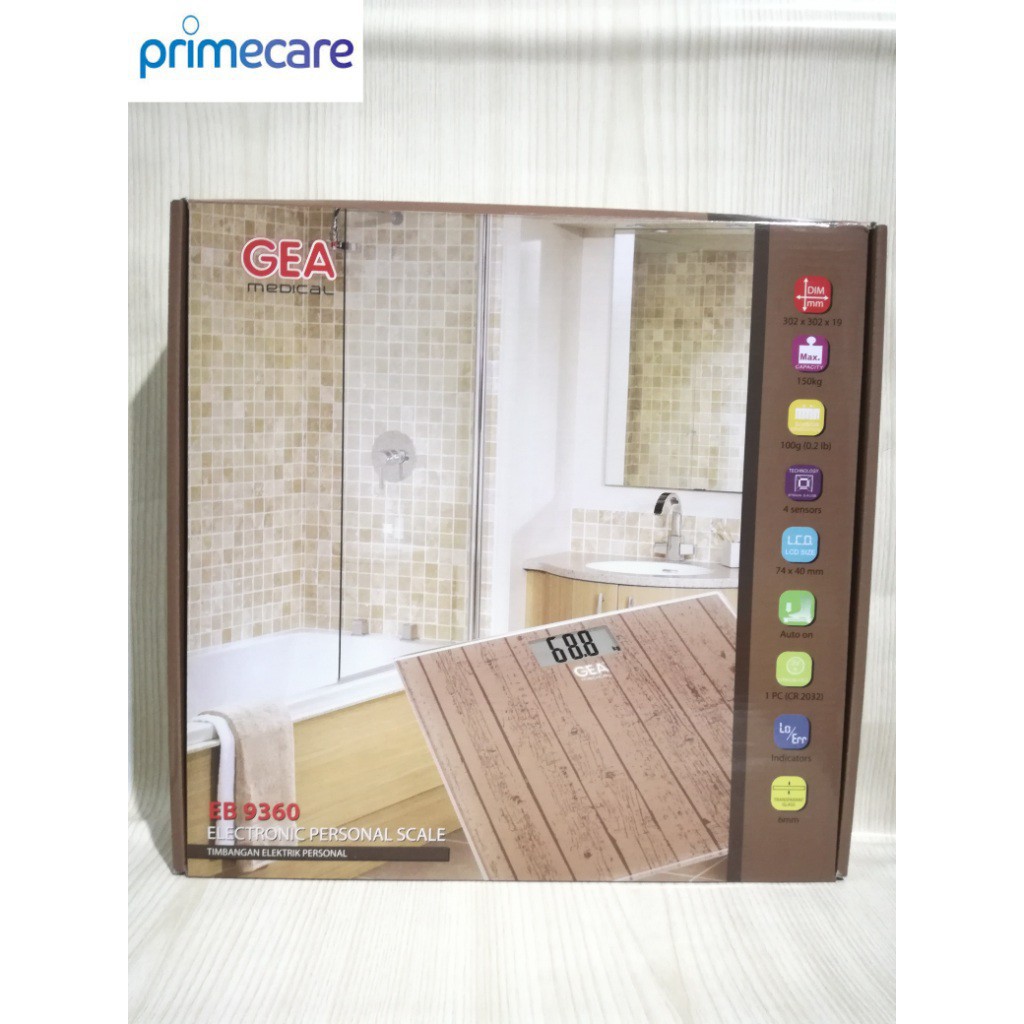 Timbangan Badan Digital GEA EB 9360 (EB 1623 ) Timbangan Digital GEA Timbangan GEA
