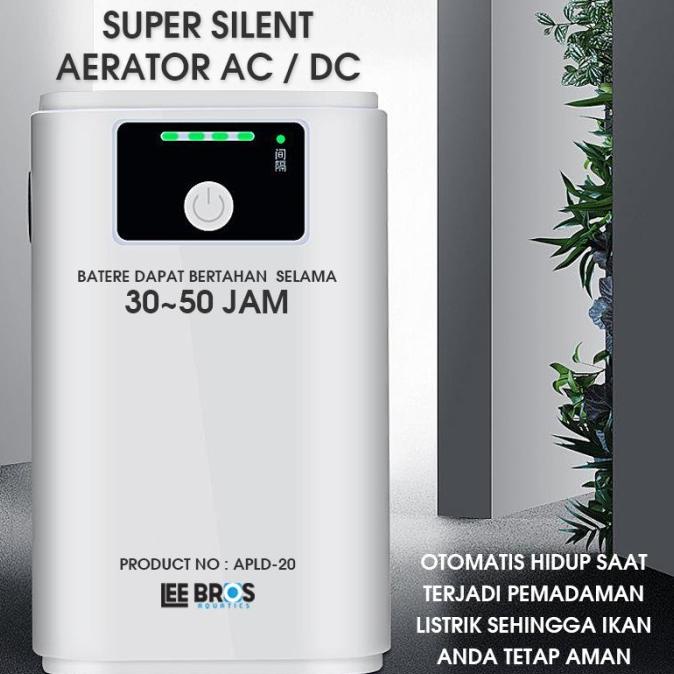 PERAWATAN IKAN SILENT AERATOR PUMP AC DC USB / CHARGEABLE AERATOR AIR PUMP APLD-20 PENGIRIMAN CEPAT