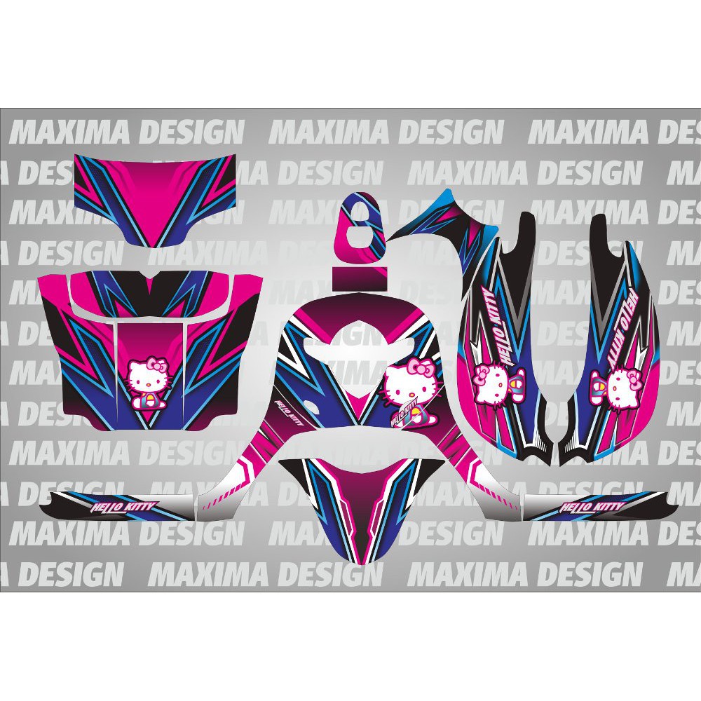 decal scoopy hello kitty full body Best Quality