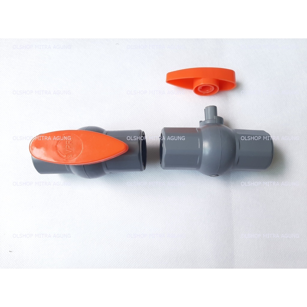 OLS Stop Kran Ball Valve 3/4&quot; in inch Balvalep Pvc Polos 3/4&quot; inch Taiwan