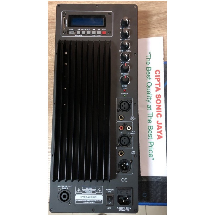 KIT POWER MODULE AMPLIFIER USB MR MR15 TIPE TS PA15-3 PL2