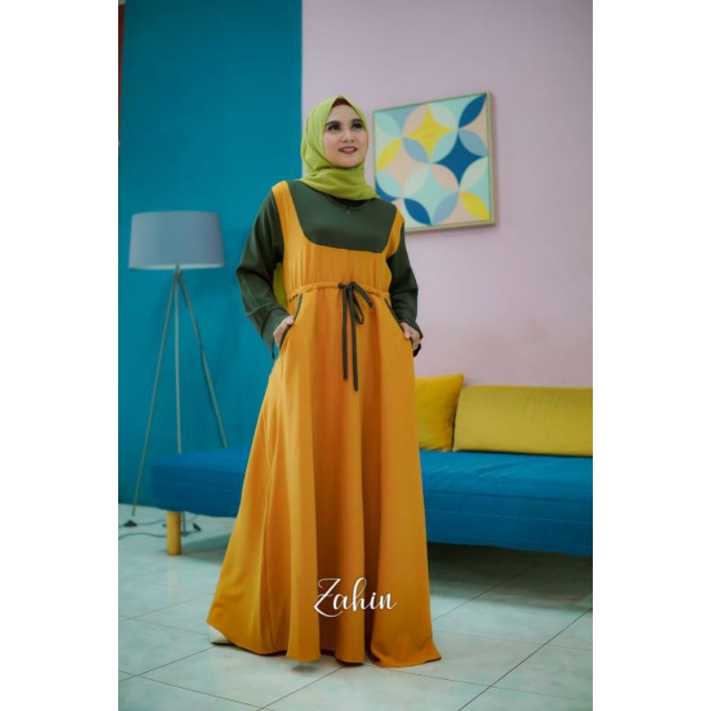 Dania dress / terbaru zahin collection