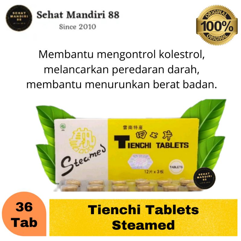 Tienchi tablet steamed(kuning)