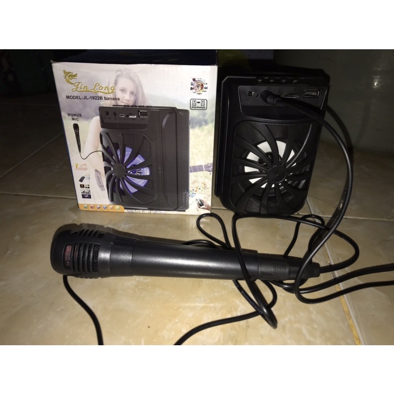 SPEAKER AKTIF MINI JINLONG BLUETOOTH JL-1922 B