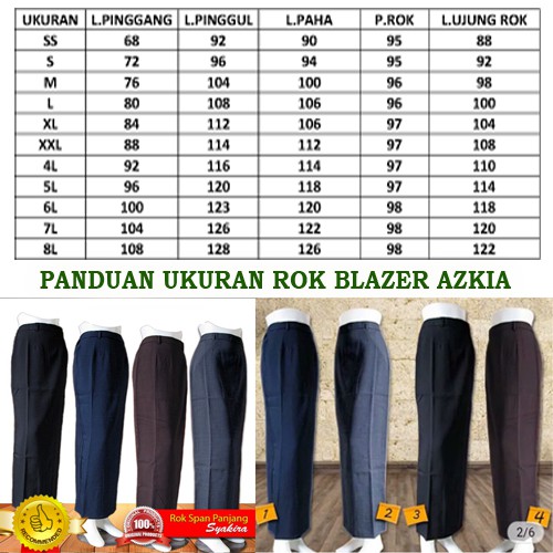 Blazer 965 Putih list hitam KERAH JAS setelan Rok Dan Celana-seragam Guru dan PNS-Pakaian Pemda terbaru-blazer terbaru