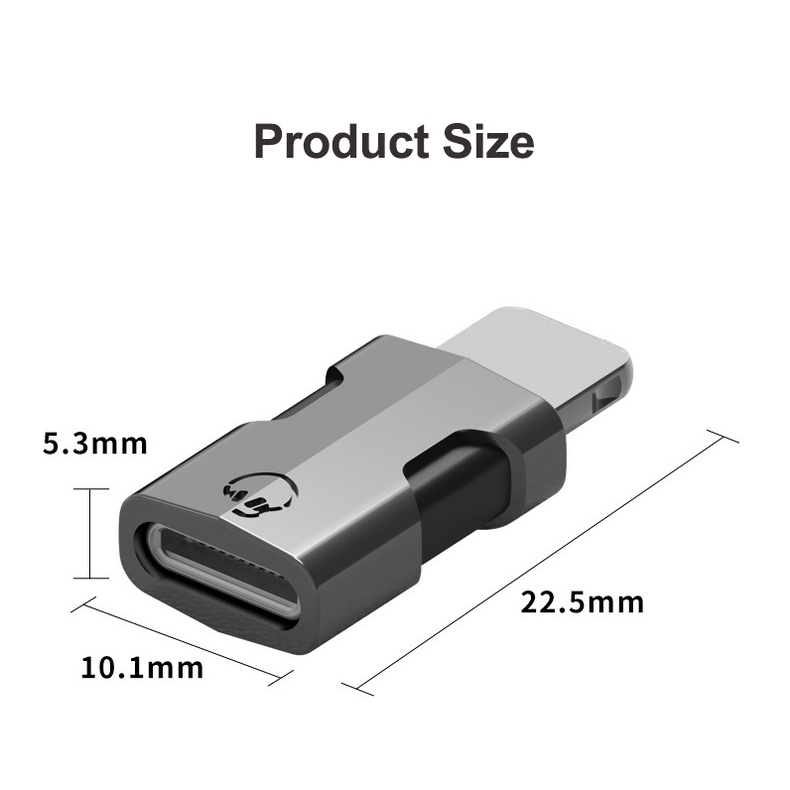 Adaptor Charger USB Tipe C Untuk Smartphone