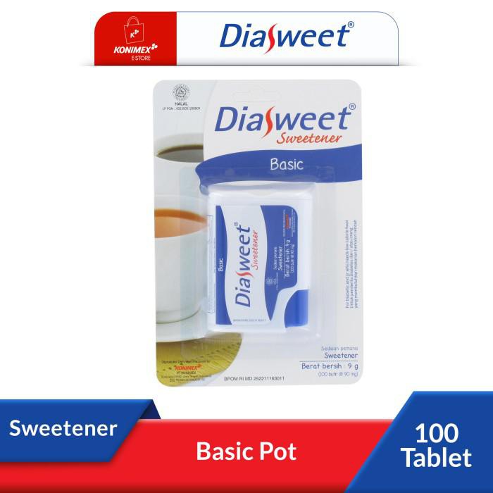 DIASWEET SWEETENER BASIC POT BONUS MASKER 2 PLY