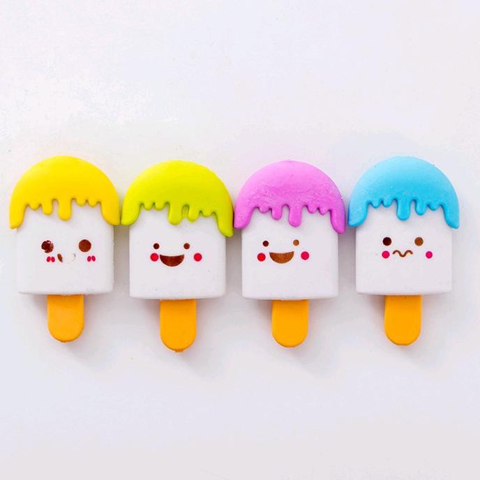 

Dapatkan Penghapus Pensil Lucu / Unik Motif Ekspresi Wajah Es Krim Batangan Ori