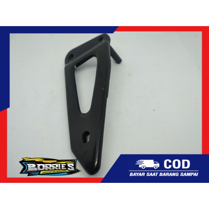 BREKET BRACKET GANTUNGAN KNALPOT RX K RX KING COBRA HITAM