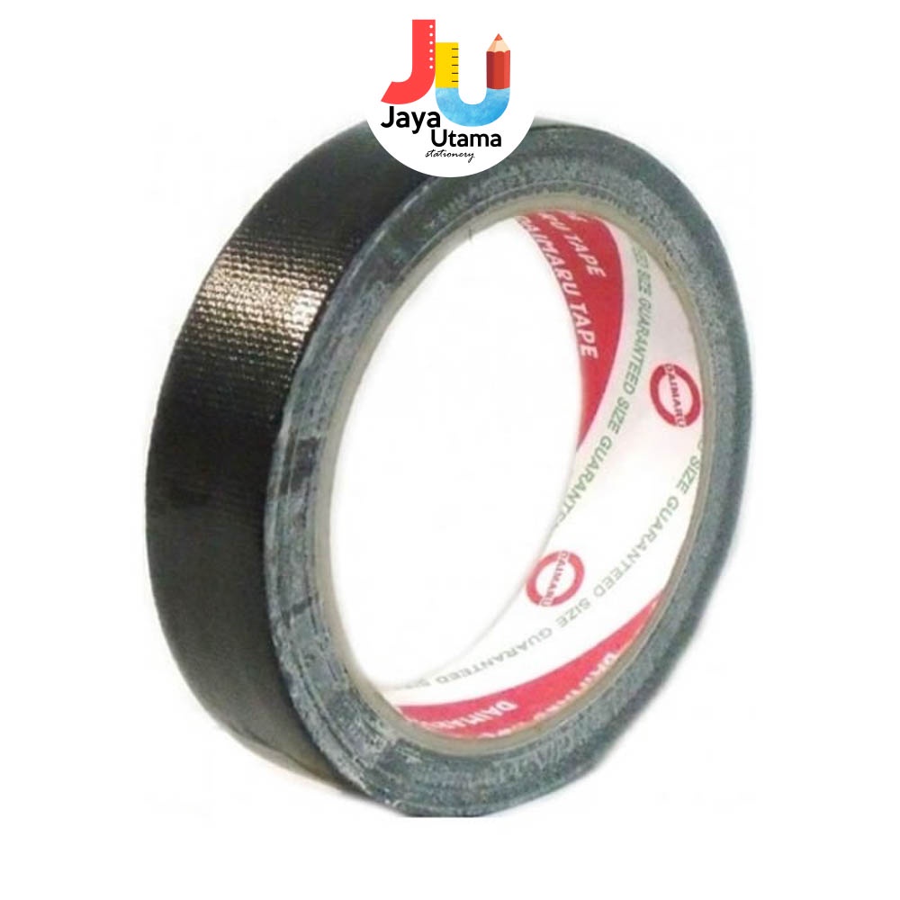 

(1 Rol) Lakban Kain Hitam 24 mm Daimaru Tape