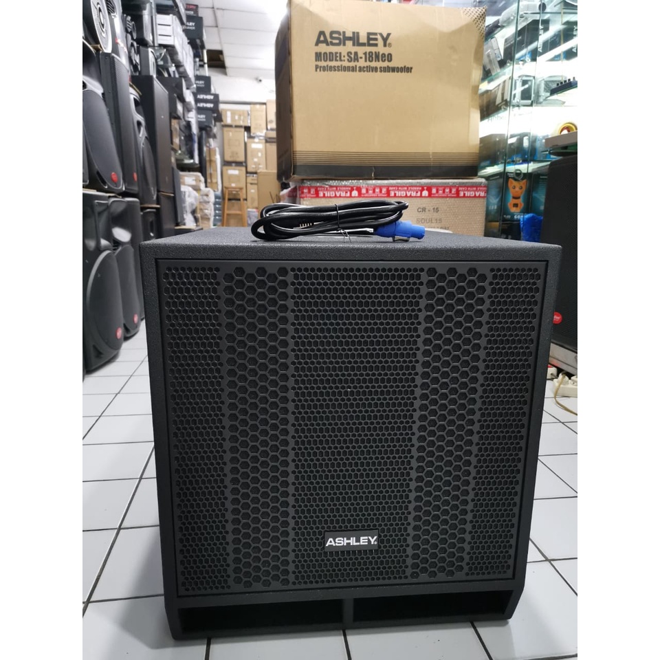 SubWoofer Aktif 18 Inch Ashley Sa18Neo / Sa 18Neo Original