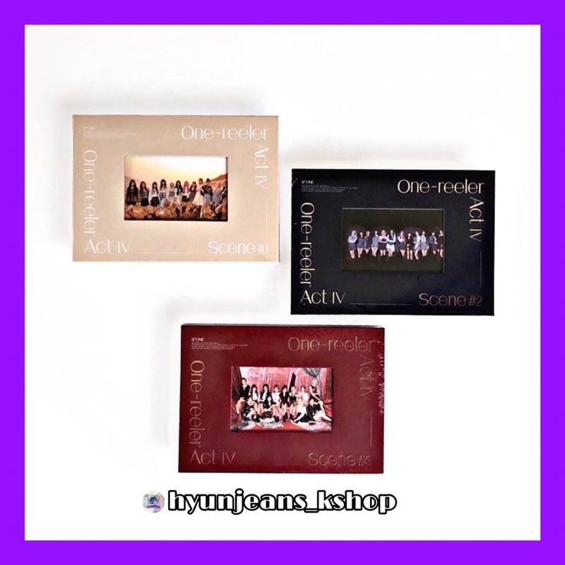 [READY STOCK] IZ*ONE / IZONE Mini Album Vol.4 - ONE REELER ACT IV / ONE-REELER ACT IV