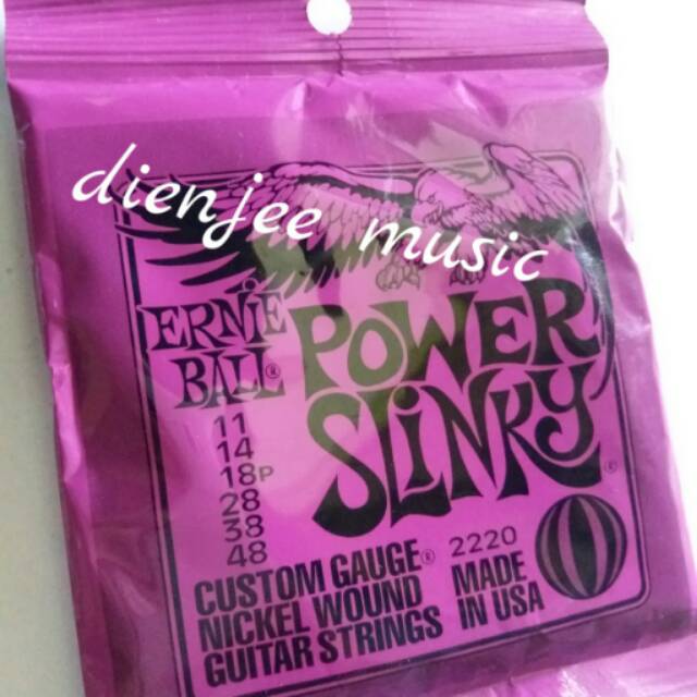 Senar gitar ernieball 2220 ( 11 - 48 )