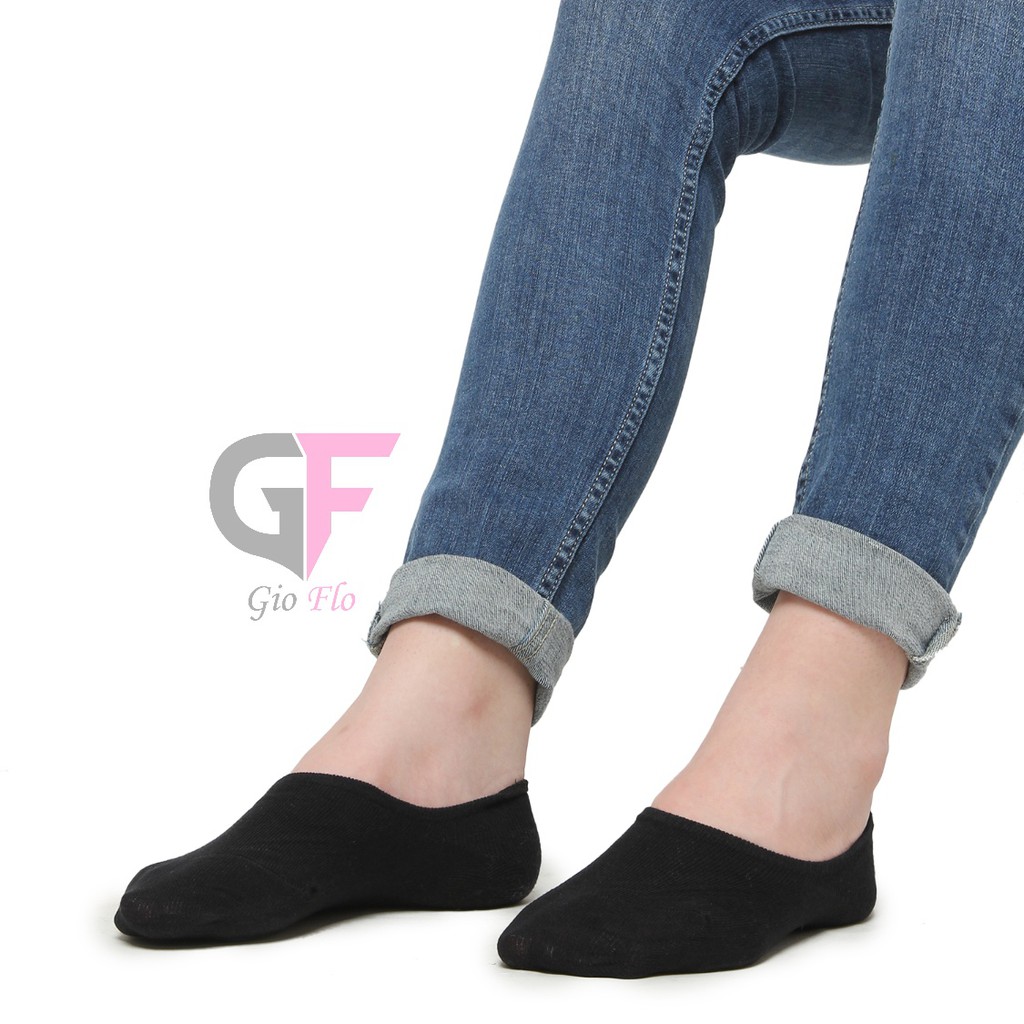 GIOFLO Kaus Kaki Cantik Modis Unisex Hitam / SOCW 01