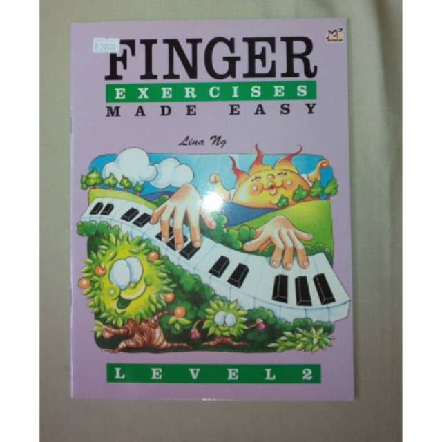 Buku Piano Finger Exercise level 2 by Lina Ng Finger Exercises Made Easy level 2