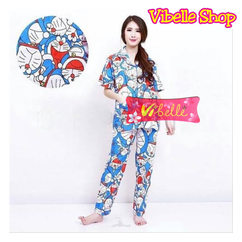 VIBELLECP - CP Vibelle shop grosir baju tidur piyama karakter fashion murah wanita-6